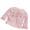 Ropa de Verano para Niñas de Color Sólido con Estampado de Dibujos Animados y Lazo, Ultra Delgada con Protección Solar, Cárdigan para Bebé con Aire Acondicionado, Chaqueta para Niños para Mujer