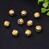 Plata Xizang oro antiguo con cuentas aleación plateada dos colores Xiangyun hecho a mano con cuentas joyería diy pulsera con cuentas cuerda trenzada