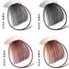 Franja Falsa Cabelo Humano Real Totalmente Feita à Mão Franja de Ar Redinha Invisível Natural Peruca de Peça Única Venda por Atacado de Fábrica