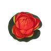 Flor de loto artificial, hoja de loto, estanque, paisaje decorativo, flor artificial, loto acuático, pecera, accesorios de plástico flotantes en el agua.