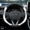 Adecuado para cubierta de volante Toyota Rongfang, 22 modelos de Rongfang, RAV4, Vios, accesorios especiales para coche, cubierta ultradelgada de cuero genuino