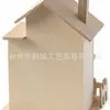 Fabricação de Casa de Passarinho de Madeira de Dois Andares - Casa de Passarinho Pendurada sem Acabamento Caixa de Ninho para Exterior