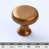 Maçaneta Moderna de Liga de Alumínio Nórdica Redonda de Furo Único para Porta de Armário, Maçaneta de Furo Único Minimalista de Luxo Leve para Gaveta, Guarda-Roupa, Armário