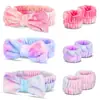Diadema para Spa, Diadema para Maquillaje y Cuidado de la Piel, Diadema para Lavarse la Cara, Diadema de Maquillaje con Lazo para el Cabello, Accesorio para el Cabello, Regalo de Navidad para Adolescentes