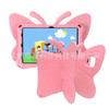 Adecuado para funda protectora de tableta T500, caricatura linda, S6Lite, cobertura completa, soporte, carcasa de mariposa, protección A7