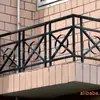 Barandilla de Hierro Estilo Europeo para Aire Acondicionado Artesanía Metálica Barandilla para Aire Acondicionado de Edificios Altos Barandilla Pintada para Construcción Exterior