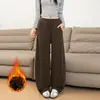 Pantalones Banana Grises para Mujer, Nuevo Estilo Otoño 2026, Tiro Alto, Adelgazantes, Corte Holgado, Pantalones Anchos Deportivos para Mujer Petite