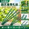 Jardín verde Espina de pescado brida de amarre ajustable multiusos amarre árbol flor planta enredadera trepadora fija línea de amarre para jardinería