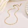 Estilo Ins Coreano e Japonês Nicho Minimalista Luxo Leve Tendência Moda Colar Cruzado High-End Versátil Joia de Aço Inoxidável