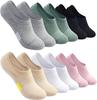 25 Calcetines Invisibles para Barco de Primavera y Otoño Nuevos Transfronterizos en Stock Calcetines Transpirables Absorbentes de Sudor para Mujer Calcetines de Color Sólido de Boca Baja