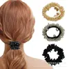 Goma de Pelo Retro Transfronteriza Accesorios de Cabello de Alta Gama Nuevo Set para Moño Lazo para el Cabello Cuerda para el Cabello Accesorio Elástico para el Cabello para Mujeres