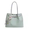 Bolso Tote de Hombro de Moda y Fresco Estilo Crema para Mujer, Nuevo Modelo Primavera Temprana 2026, Bolso de Mano y Hombro de Gran Capacidad para Viajes Diarios