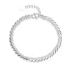 Pulsera de Película Invertida Corazón a Corazón de Plata Pura 999 para Estudiantes y Niñas, Cadena Versátil de Plata Esterlina de Lujo Accesible para Novia y Amante