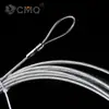 Herramienta Eléctrica para Pasar Cables para Pasar Cable de Acero a través de Paredes, Cableado Oculto, Herramienta para Pasar Cables de Conduit, Extractor de Cables Guía, Cable de Acero de Alta Resistencia