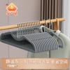 Design de Roupas Cabide de Roupas de Pescoço Curto Economizador de Espaço Cabide de Roupas Sem Costura Cabide de Roupas de Espaço Vertical Cabide de Roupas Anti-derrapante Veludo Rack de Roupas