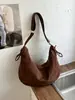 Bolso Tote de Hombro Único Vintage Mate Estilo Maillard de Gama Alta, Bolso Casual Simple de Gran Capacidad para Debajo del Brazo, Otoño/Invierno 2026
