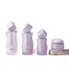 Suministros del Fabricante Empaques para Set de Botellas de Vidrio Cosmético, Botellas de 120ml para Loción y Aceites Esenciales, Botellas de Vidrio Dosificadoras de 30g para Crema