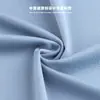Tejido de brocado sintético de 200 g con textura de precisión, material elástico de jacquard texturizado, tejido de punto para polos deportivos de hombre