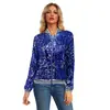 9381 Chaqueta de Mujer con Lentejuelas y Mangas Largas, Novedad Otoño e Invierno Amazon Europea y Americana Transfronteriza