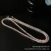 Cadena para Teléfono Cruzada Larga Rueda Cristal Cuentas Dopamina Cadena Colgante Cristal Verano Portátil Cadena Cruzada para Teléfono Japonesa y Coreana