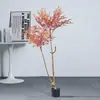 Plantas verdes artificiais, nandina domestica, árvores artificiais, decoração de micro paisagem, plantas falsas, enfeites de decoração macios, árvores artificiais estilo chinês