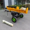 Fabricante Produz Lenhador Hidráulico, Lenhador para Silvicultura e Marcenaria, Lenhador Totalmente Automático Móvel com Rodas