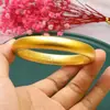 Mesmo estilo da loja de ouro areia ouro joias Sutra do Coração pulseira fechada pulseira única ouro falso nicho luxo leve alta qualidade joias femininas