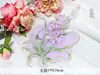 Encaje Glicina Iris Accesorios Bordado Pesado Bordado Manga Cuello Dinastía Han Borde de Cortina de Organza DIY