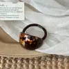 Goma de Pelo Retro Estilo Coreano de Acetato Degradado para Mujer Banda de Goma Duradera de Alta Elasticidad para Atar el Cabello Cuerda para Cola de Caballo Alta Accesorios para el Cabello