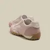 Coleção Primavera 2026 Primeira Camada Couro Bovino Retrô Tênis de Treino Alemão Feminino ins Versátil Plano com Cadarço Esportivo Casual Sapatos Forrest Gump