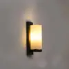 Luminária de Parede Simples de Tecido Nórdico Estilo Americano Modelo Quarto Hotel Quarto de Hóspedes Cabeceira Quarto Leitura Corredor Luminária de Parede