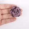 Rosas queimadas Tridimensionais Casamento Flor Botão Acessórios diy Grampo de cabelo Brincos Acessórios Chapéu Acessórios Flor