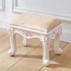 Taburete Bajo Estilo Europeo Taburete Mesa de Centro Taburete Hogar Taburete Pequeño Taburete para Sentarse Taburete Redondo Banco con Respaldo Sala de Estar Taburete Sofá Taburete para Cambiarse los Zapatos Celebridad de Internet