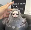 Muñeca de Piel de Zorro Real Llavero para Coche Colgante Juguete de Muñeca de Felpa Colgante para Mochila Nuevo Modelo 2024