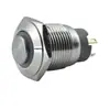 Leniu 16mm cabeça alta anel de travamento automático LED com luz interruptor à prova d'água botão de travamento automático de reset