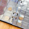 Coleção de moedas de origem transfronteiriça grande 120 peças pequena 240 peças mista 360 peças de moedas antigas álbum de coleção