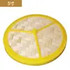 Cozedor a Vapor de Bambu Comercial Cantonês Dim Sum Estilo Hong Kong Prato de Cerâmica Bolinhos de Camarão Pés de Galinha Xiaolongbao Cozedor de Bolinhos Tecelagem de Bambu