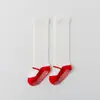 Amazon Calcetines Altos para Bebé Recién Nacido Calcetines para Bebé con Puño Suelto Calcetines Largos con Cordones Calcetines Antideslizantes con Recubrimiento de Puntos