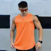 Chaleco de Malla Transpirable de Secado Rápido para Fitness Muscular, Absorbe la Humedad, para Entrenamiento, Baloncesto, Deportivo, a la Moda, Camiseta sin Mangas para Hombre
