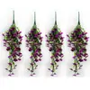 Flor de Eucalipto Simulada para Decoração de Sala de Estar, Casamento, Hotel, Buquê Violeta, Flor Simulada - Atacado Transfronteiriço Amazon
