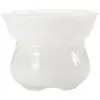 Colador de Té de Porcelana de Jade Blanco Dehua Filtro de Té Separador de Té de Cerámica Filtro de Té No Tejido Accesorios de Té Kung Fu