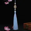 Perla Antigua Calabaza Borla Fresca Cheongsam Falda Abanico Plegable Borla Moda Colgante de Bolso de Coche Adorno Colgante DIY
