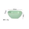 Plato para Condimentos de Paja de Trigo para Restaurante, Tazón para Dip Doméstico, Tazón para Postre, Plato para Condimentos para Hot Pot de Autoservicio, Tazón Comercial para Sopa