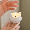 Estufa de Velas de Tres Patas Doméstica Simple de Doble Asa Mini Aromaterapia Portavelas Creativo Quemador de Incienso Aromático Adornos Decorativos