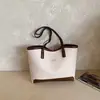 Bolsa tote casual com padrão de lichia em duas cores, novo modelo 2026, bolsa de mão simples para mulher, bolsa de ombro versátil vintage para o dia a dia