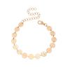 Conjunto Combinado de Colar e Pulseira Rosto Sorridente Lantejoula Geométrica Gargantilha de Celebridade da Internet Acessórios de Novo Produto Transfronteiriços Joias de Temperamento