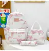 Mochila de Viagem Estilo Retrô Novo Estilo Chinês Fresca e Leve para Alunos do Ensino Fundamental II, Ensino Médio e Universitários, Mochila Escolar de Grande Capacidade, Mochila para Alunos do Ensino Fundamental