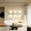 Nuevo producto transfronterizo: Lámpara de pared LED para exteriores con iluminación hacia arriba y hacia abajo para paredes exteriores de villas, vallas de patios y postes de puertas, lámpara de pared impermeable de doble cabezal