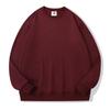 Venta directa otoño e invierno chalecos de punto liso de cuello redondo para hombre y mujer para imprimir logo ropa de clase overoles camisas publicitarias al por mayor