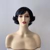 Aliexpress Peruca Feminina Cabelo Curto Cacheado Mecanismo Fibra Química Touca Completa Estilo Mãe de Meia Idade Estilo Cabelo Curto Cacheado Cheongsam em Estoque